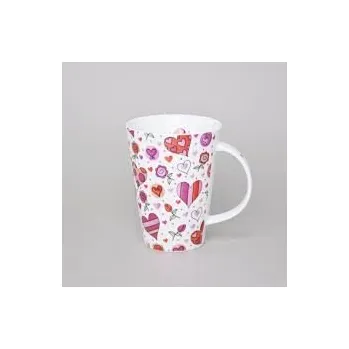 Hrnek 350ml MONZA-ZAMILOVANÁ SRDCE, čes.porcelán