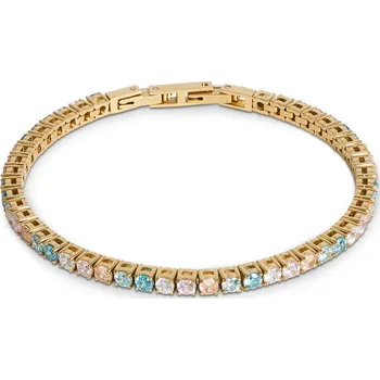 Náramek COEUR DE LION tenisový náramek multicolor/zlatý 0600/30-1590