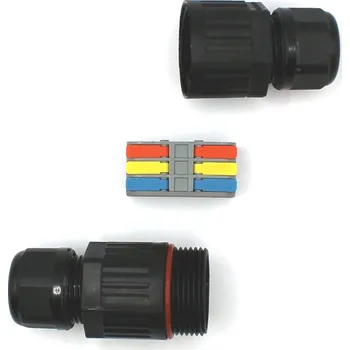 Vývojová deska Kabelová rychlospojka DRÁTEK vodotěsná HL 9-12mm IP68 3pin