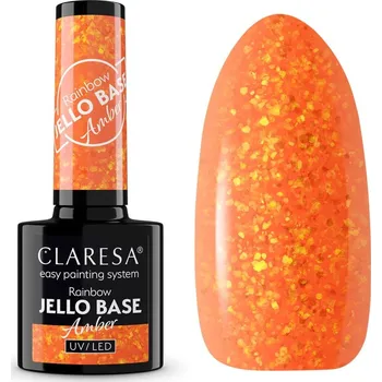 Lak na nehty Gel lak CLARESA® Rainbow Jello Base Amber