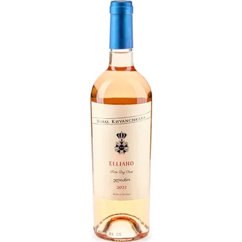 Víno Růžové víno - Elliano 2022 - Royal Khvanchkara - gruzínské víno, 0,75l