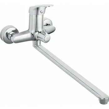 Vodovodní baterie FERRO ONE nástěnná umyvadlová a vanová baterie se sprchou, chrom