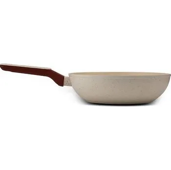 Pánev Pánev d28cm WOK, TERRESTRIAL, nepřil.povrch-béž.granit, indukce