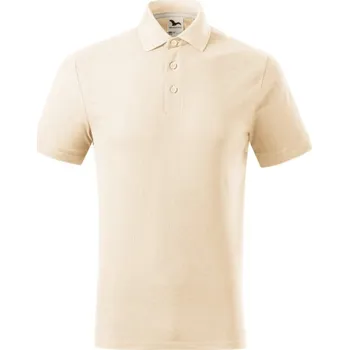 MALFINI Polokošile Prime (GOTS), pánská, krátký rukáv MAL-23Y2113 S Mandlová