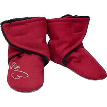 ESITO Capáčky barefoot Softshell Lamb Red