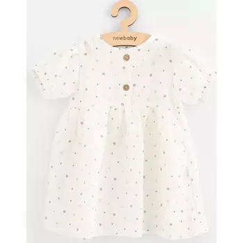 Kojenecké šaty New Baby Zora kojenecké mušelínové šaty