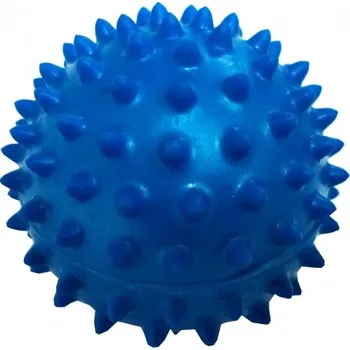 Masáž míček masážní ježek 70mm modrý