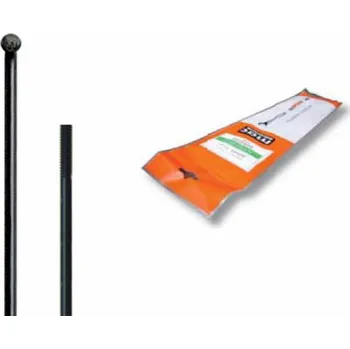 Cn Spoke CNSPOKE MAC14 2,0-2,0-2,0 paprsky nerezová ocel 266mm černá 72ks - CN-MAC14-266C