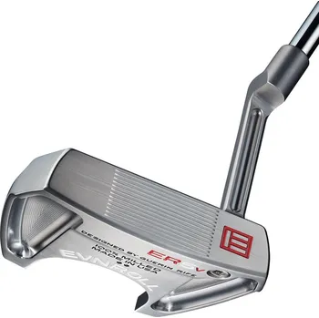 Golfová hůl EVNROLL putter ER5v3 Long Plumber Hatchback Mallet Black Gravity Grip: 35" Pánské RH