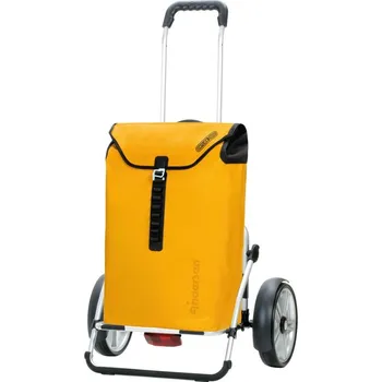 Nákupní taška Nákupní taška na kolečkách Andersen Royal Shopper Plus Ortlieb žlutá