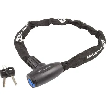 Zámek na kolo zámek M-Wave 6x6x850mm řetězový