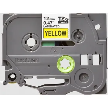 Pásek do tiskárny TZE-631 - kazeta s páskou - žlutá/černá, 12 mm, 8 m