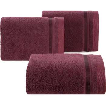 Ručník FROTÉ RUČNÍK ABBIE 30X50 CM BORDOVÁ