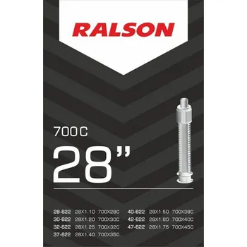 Duše na kolo duše RALSON 28"x1.10-1.45 (28/47-622) DV/22mm