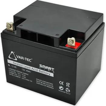 Záložní baterie Smart Line 12V/40Ah - akumulátor SL12-40, životnost 3-5 let