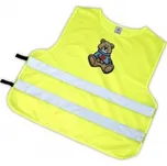 vesta reflexní dětská medvídek hnědý S