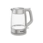 Rychlovarná konvice Tefal Glass KI605B30 Světle šedá/Nerezová