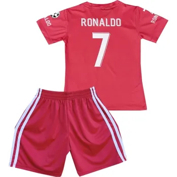 Numberoplus Dětský fotbalový dres Komplet Realu Madrid - Cristiano Ronaldo CR7 Velikost: 12 roky (vel.146)