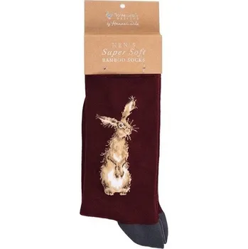 Pánské ponožky Wrendale Designs "The Hare" - Zajíc