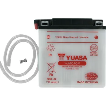 Motobaterie BATERIE-YUASA YB9L-A2(DC)
