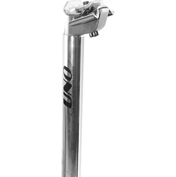 UNO TE 379 podsedlovka na kolo - 300mm Ø27.2 stříbrná SP-242-27.2S