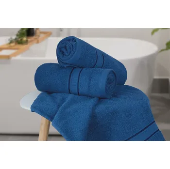 Bytový textil Ručník HEDA tmavě modrý