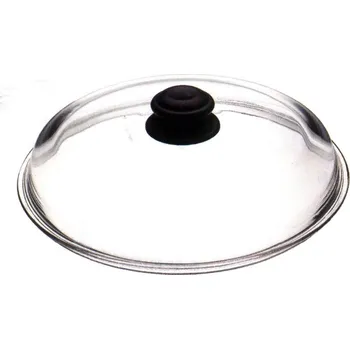 Poklice Poklice d32cm sklo, vč.plast. úchytu do 250°C, vhodné na BAF