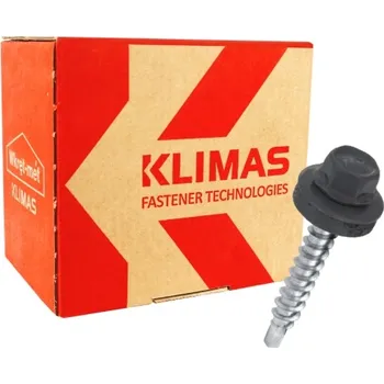Šroub KLIMAS šroub do dřeva 4,8 x 35 RAL 7016 antracit