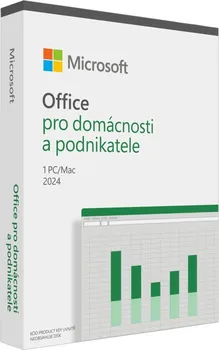 Microsoft Office 2024 pro domácnosti a podnikatele CZ 64 bit krabicová verze