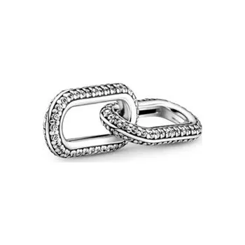 Přívěsek Stylingový dvojitý článek PANDORA Me s osázením kubickými zirkoniemi 799660C02