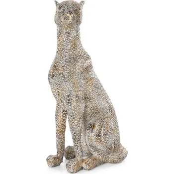 Váza DEKORAČNÍ FIGURKA BARY 12X8X24 CM ŠEDÁ