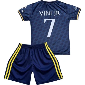 Fotbal Numberoplus Dětský Fotbalový dres Komplet Real Madrid - Away Vinicius 7 Velikost: 7-let.(vel.116)