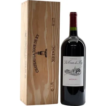 Víno Chateau La Tour de By 2017 Magnum 1,5l dřev. bedna Medoc