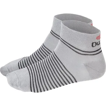 Dámské ponožky BARIDI wear Ponožky nízké Outlast® - tm.šedá/pruh černý Velikost ponožek: 39-42