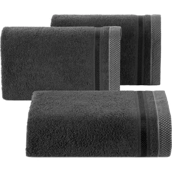 Ručník FROTÉ RUČNÍK ABBIE 50X90 CM TMAVĚŠEDÁ