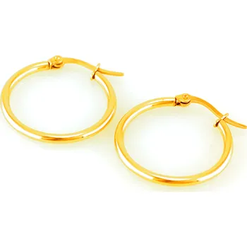 Souprava šperků Nerezové náušnice 7389 (65 mm) - pozlacené - SER.7389.. 65mm