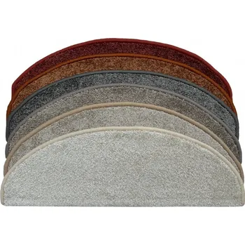 Nášlap na schod Nášlapy na schody Capri (obdélník a půlkruh) taupe 24 x 65 cm obdélník - SLEVA-posl.7 ks