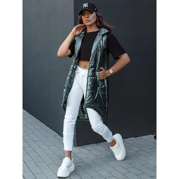 Dámská vesta DSTREET MERIS ZELENÁ S