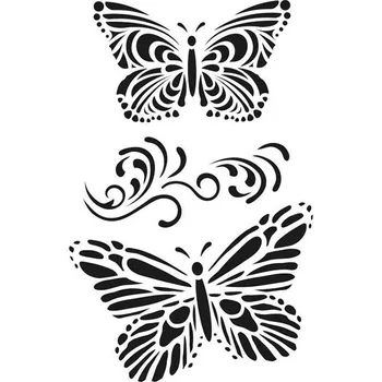 Šablona Motýli 2, 20 x 30 cm, plast