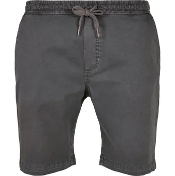 Pánské kraťasy Pánské kraťasy Urban Classics Stretch Twill Joggshorts - tmavě šedé L