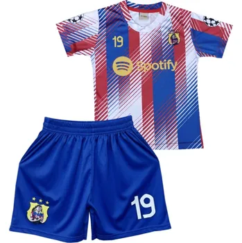 Fotbal Numberoplus Dětský fotbalový dres Komplet FC Barcelona - Lamine Yamal 19 F3 Velikost: 13 let (vel.152)