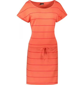 Dámské šaty Dámské šaty SAM 73 FRANCINE WZ 800 SVĚTLE ORANŽOVÁ M