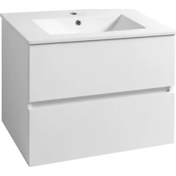 Umyvadlo Aqualine PANEDA umyvadlová skříňka 69,5x55x45,2cm, bílá