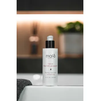 Mýdlo Mafe candles Tělové mléko | Růže & růžový pepř | 250ml