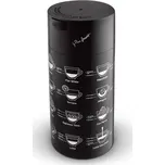 Dóza plech. d10,5x20cm, KÁVA, BLACK, supertěsní, plech