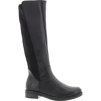 Dámské kozačky REMONTE Dámské kožené černé kozačky D8371-01-265 Velikost 37