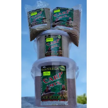 Návnadová surovina CARP MIX KRMÍTKOVÁ SMĚS 1000G QANTICA -SLOVENSKO Příchuť: JAHODA