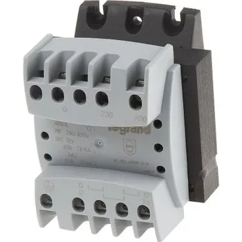 Transformátor Transformátor na lištu DIN 40VA, primární napětí: 230 → 400V, sekundární napětí: 12 → 24V, počet výstupů: