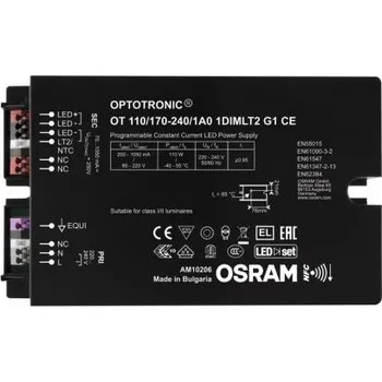 Napájecí zdroj pro osvětlení Budič LED, řada: OPTOTRONIC NFC 4052899541115 80 → 220V 200 → 1050mA 110W IP20 konstantní proud Osram
