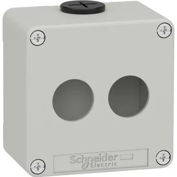 Elektroinstalační krabice Skříň IP65, IP66, IP69 barva Šedá Zinkový odlitek 80 x 80 x 51.5mm Harmony XAP